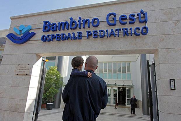L'ospedale Bambino Gesu di Roma