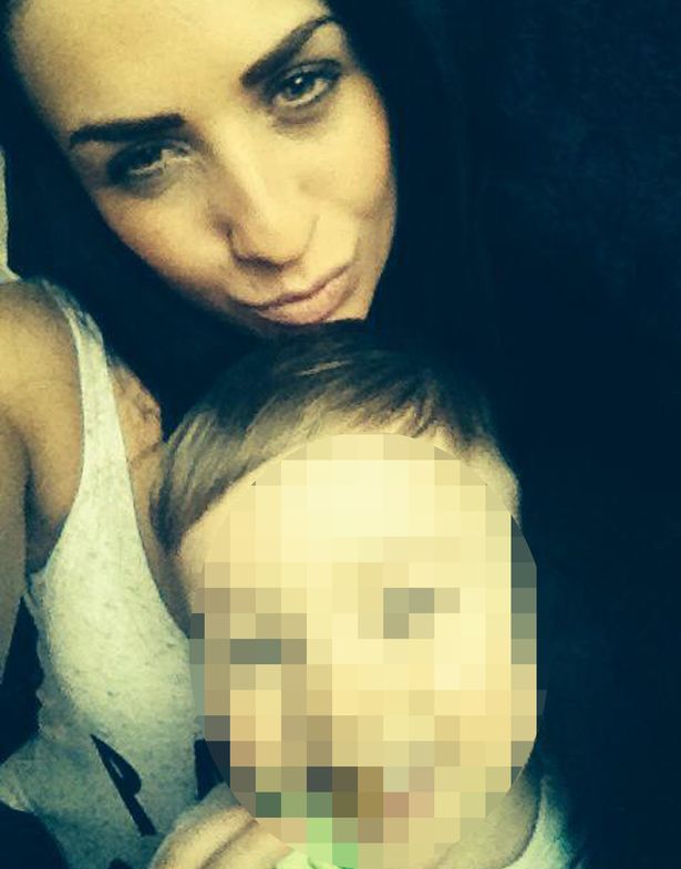 Lydia MacDonald e suo figlio Mason