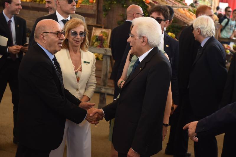 Mattarella all'Expo di Milano 2