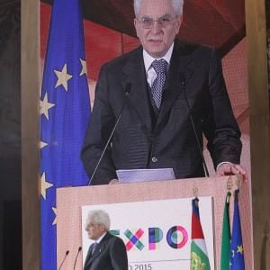 Mattarella all'Expo