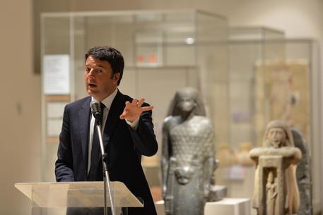 Renzi al Museo egizio di Torino