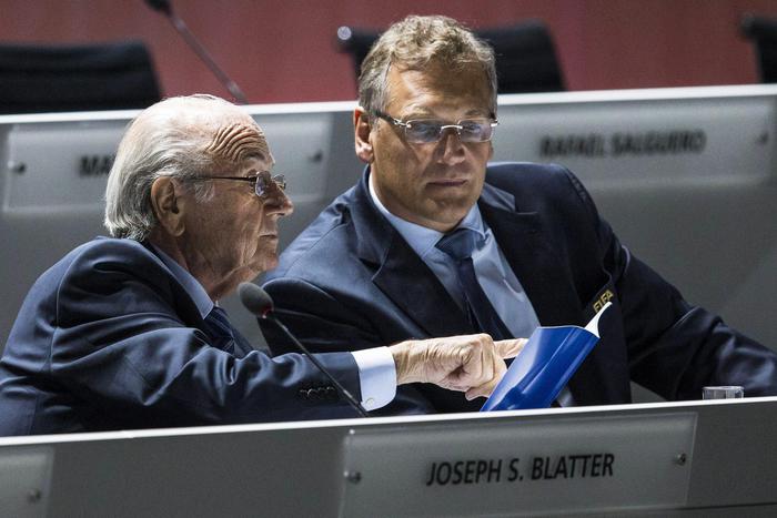 Sepp Blatter e Jerome Valcke