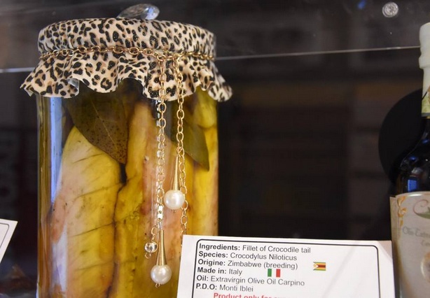 Expo: Padiglione Zimbawe ospita carne di coccodrillo