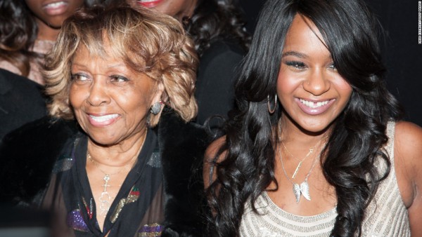 Bobbi Kristina e sua nonna