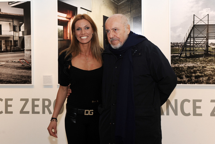 Elio Fiorucci con Annalisa Minetti
