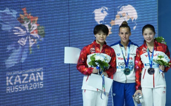 La Cagnotto sbaraglia le cinesi