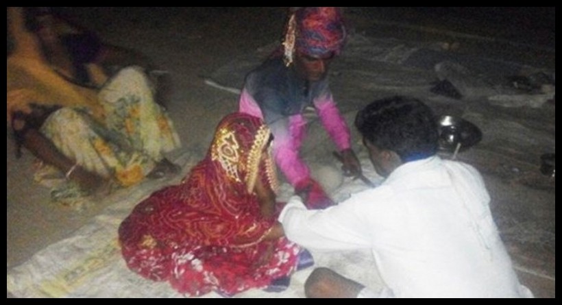 La bambina con il marito 35enne