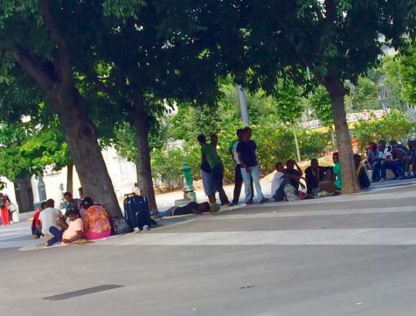 Scene di degrado a Milano