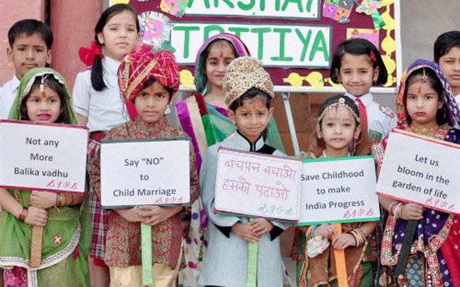 Stop ai matrimoni con minori