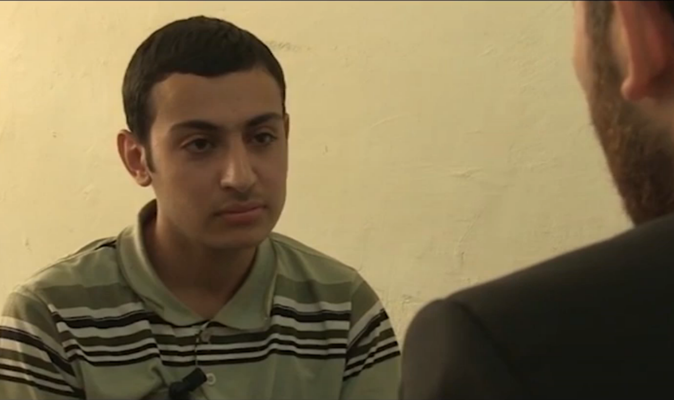 Abdullah, il militante di 15 anni