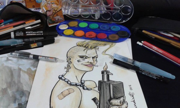 Artisti all'opera anche nella nuova edizione del Lamezia Comics