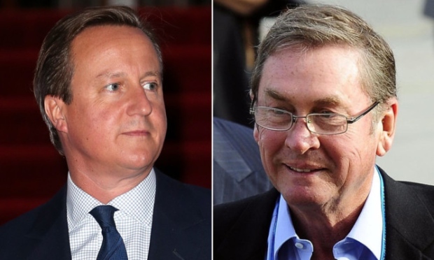 David Cameron e Lord Ashcroft