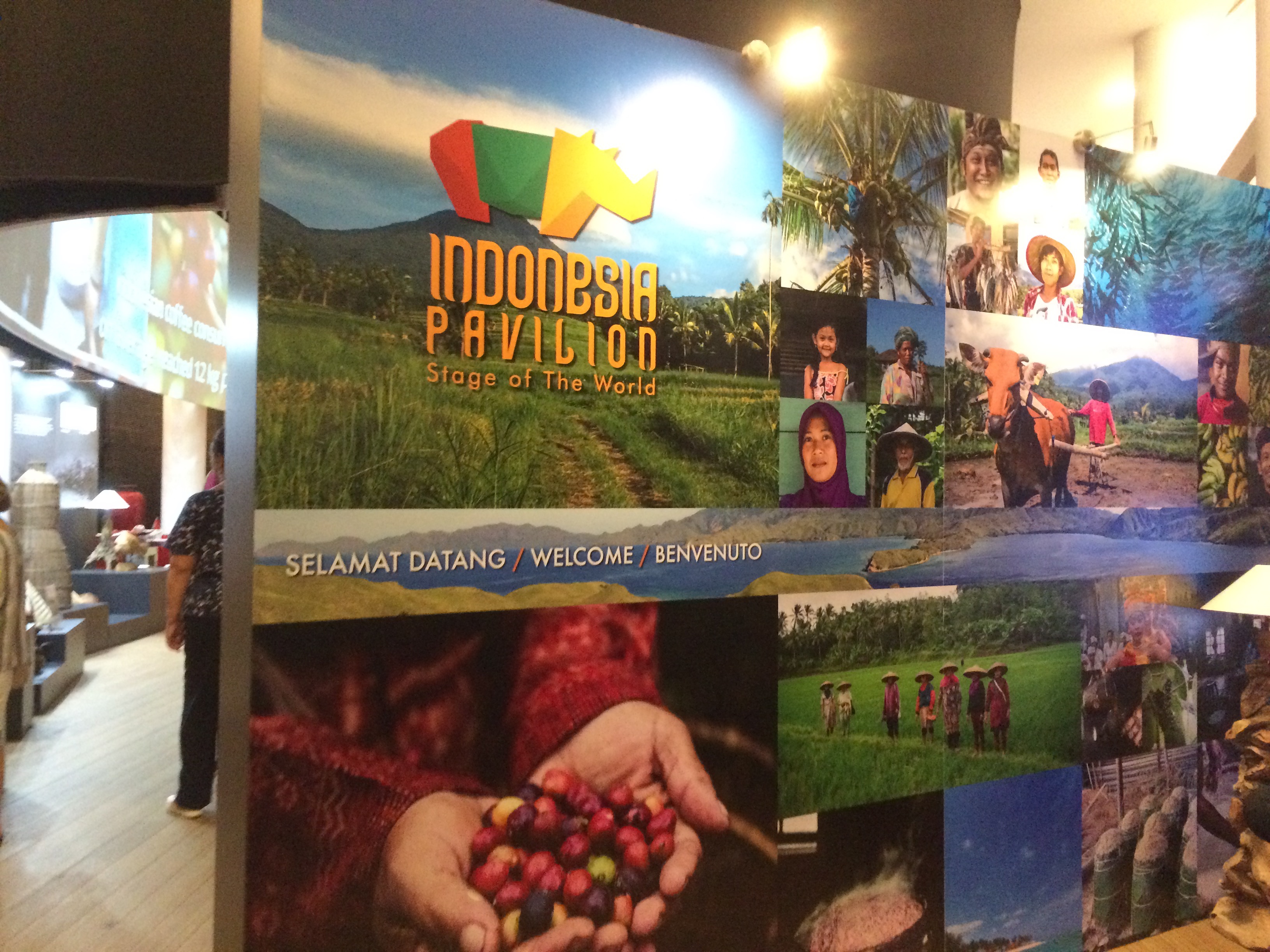 Ingresso Padiglione Indonesia