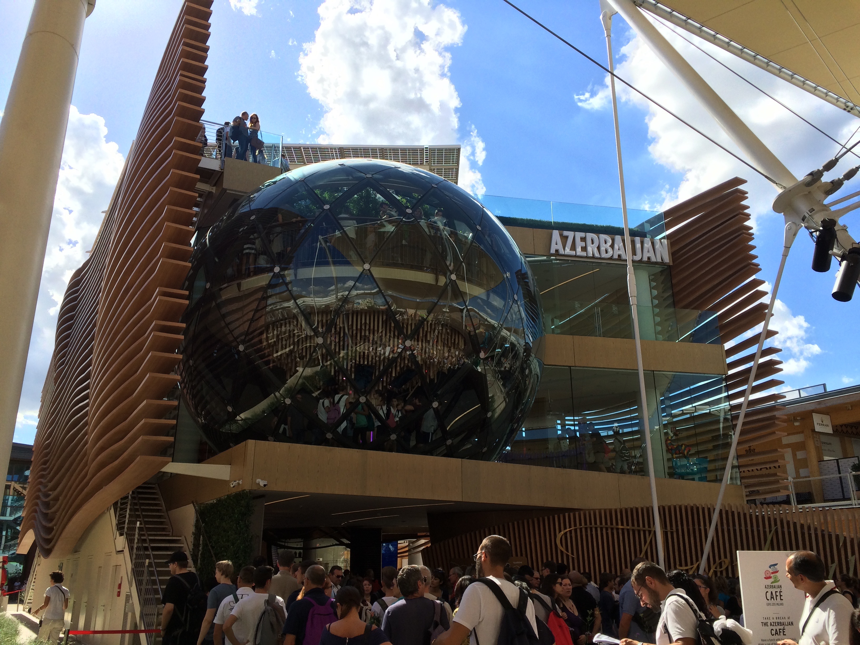 Ingresso Padiglione Azerbaigian