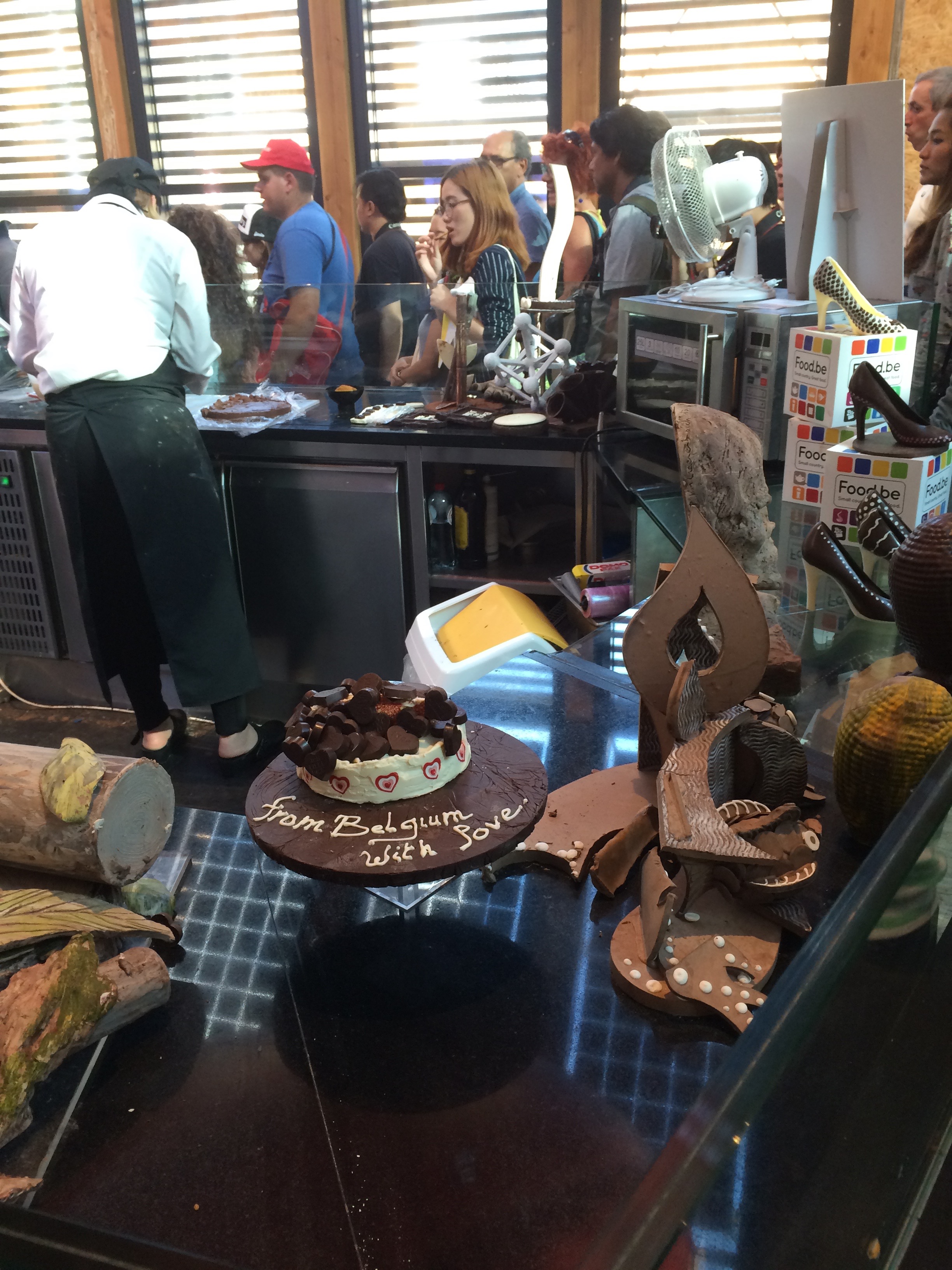 Interno Padiglione Belgio