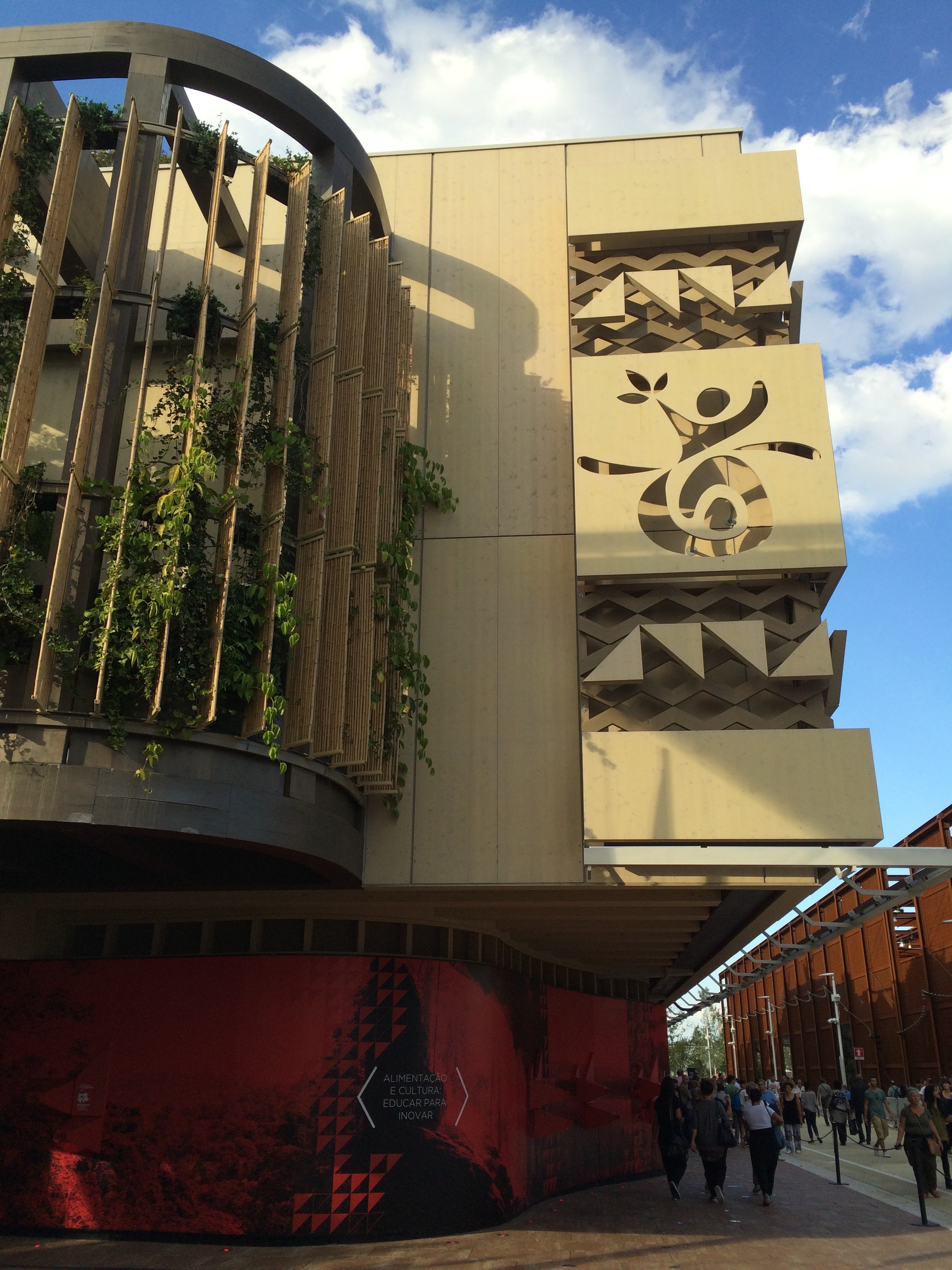 Ingresso Padiglione Angola