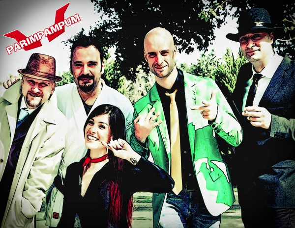 Il gruppo catanese dei Parimpampum