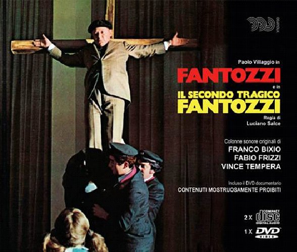 La copertina di un'edizione in DVD di Fantozzi
