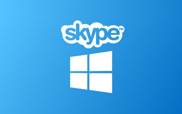 La schermata Windows di Skype
