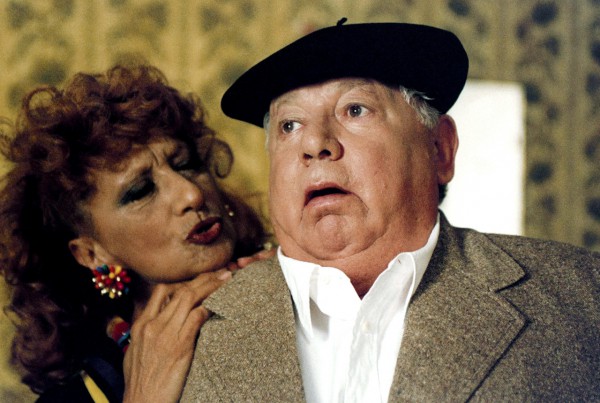 Paolo Villaggio e Anna Mazzamauro