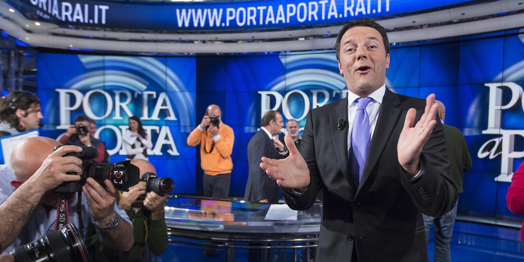 Renzi a Porta a Porta 4
