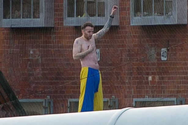 Stuart Horner protesta 2