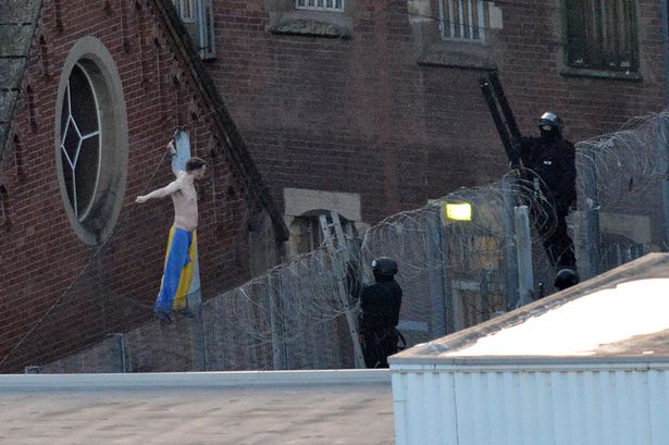 Stuart Horner protesta