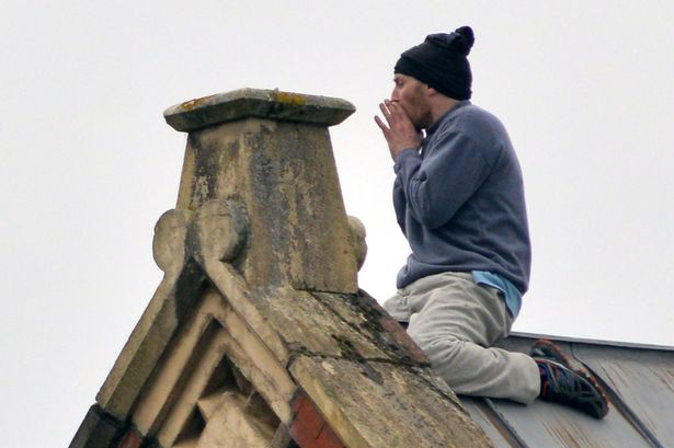 Stuart Horner sul tetto 2