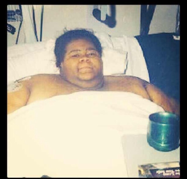 Catrina quando pesava 431 kg