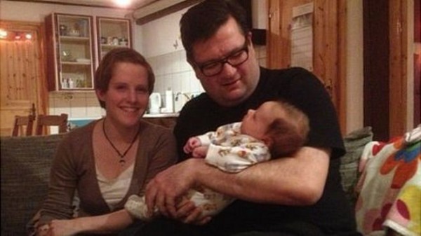 Ed Houben con bambino 3