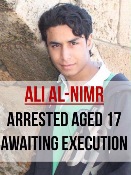 Ali Al Nimr condannato a morte