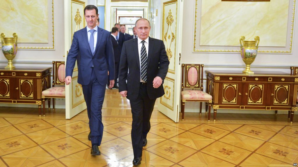 Bashar al-Assad e Valdimir Putin