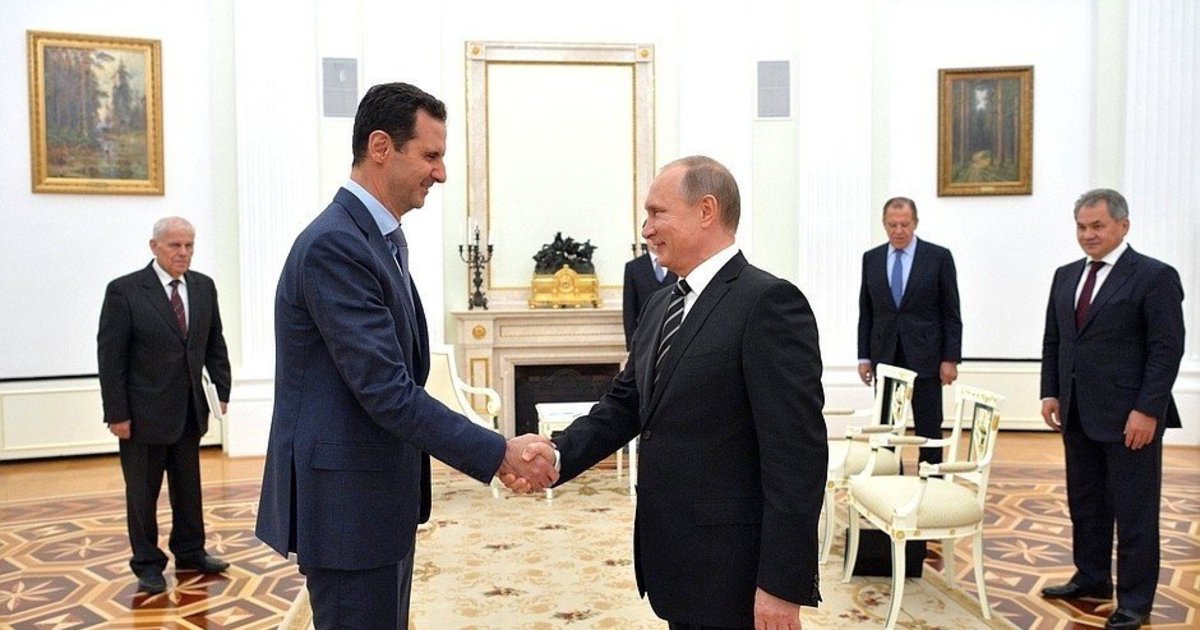 Bashar al-Assad e Vladimir Putin 2