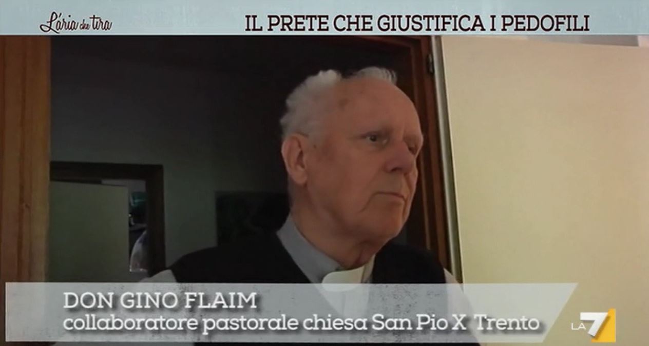 Don Gino Flaim a La7 - 2