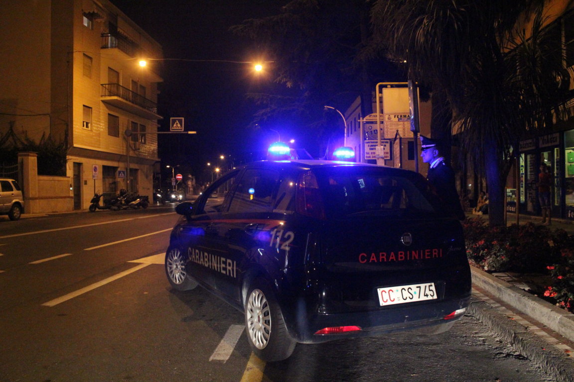 I carabinieri di Arma di Taggia