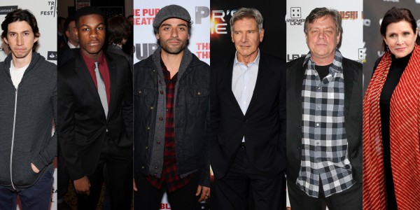 Il cast del settimo capitolo della saga