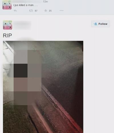 Il discusso tweet del pirata della strada