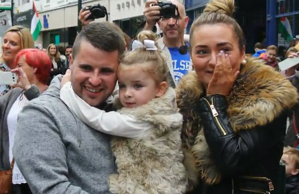 Kelly, Robert e la figlia Summer