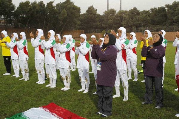 La discussa squadra iraniana