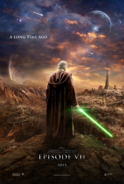 La locandina di Star Wars VII