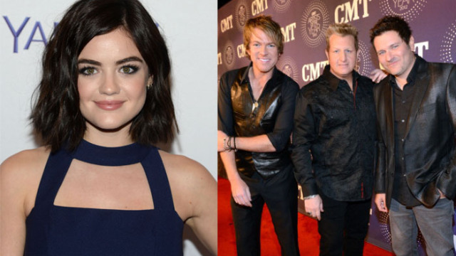 Lucy Hale e Rascal Flatts reinterpretano Let it Go