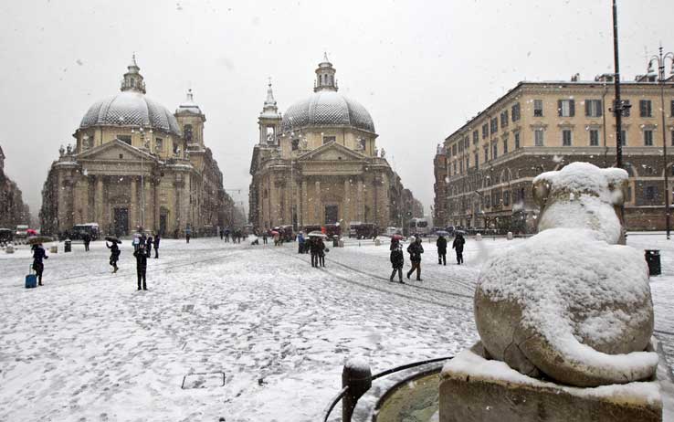 Neve a Roma