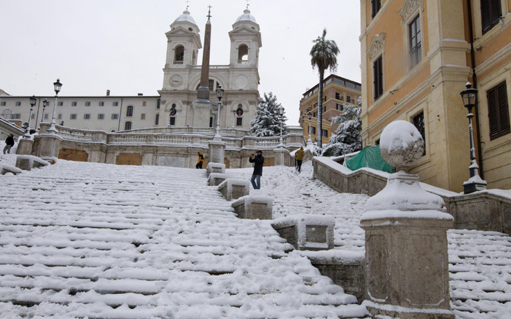 Neve a Roma