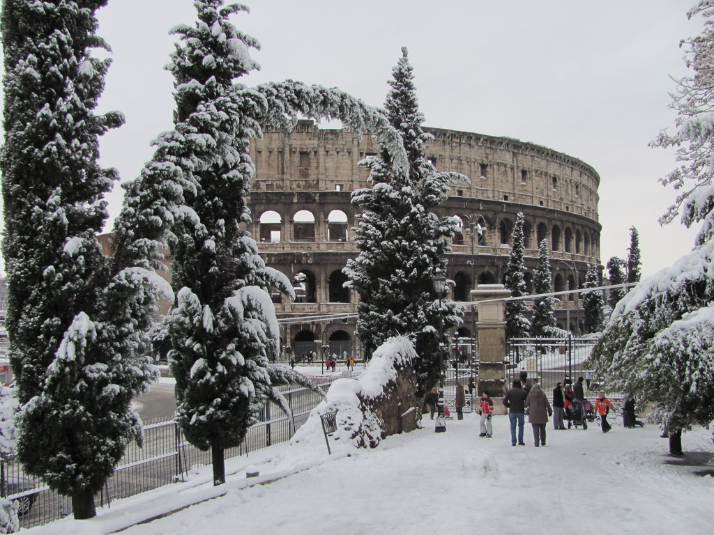 Neve a Roma