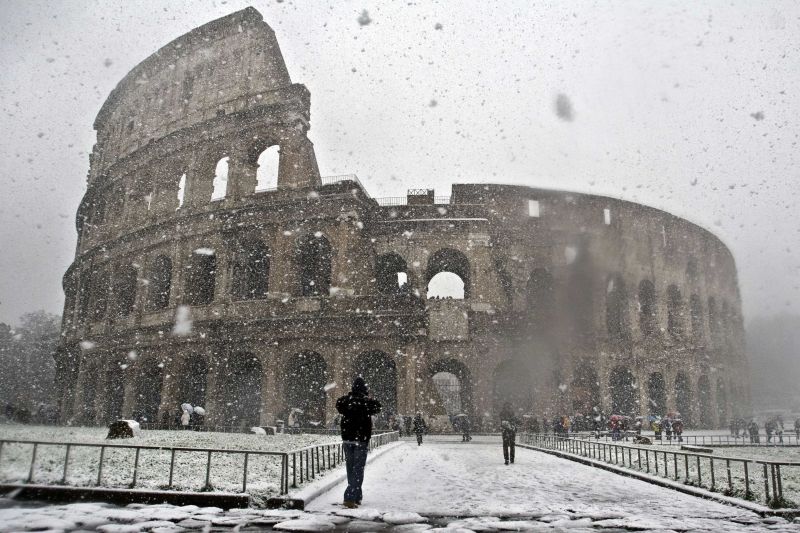 Neve a Roma