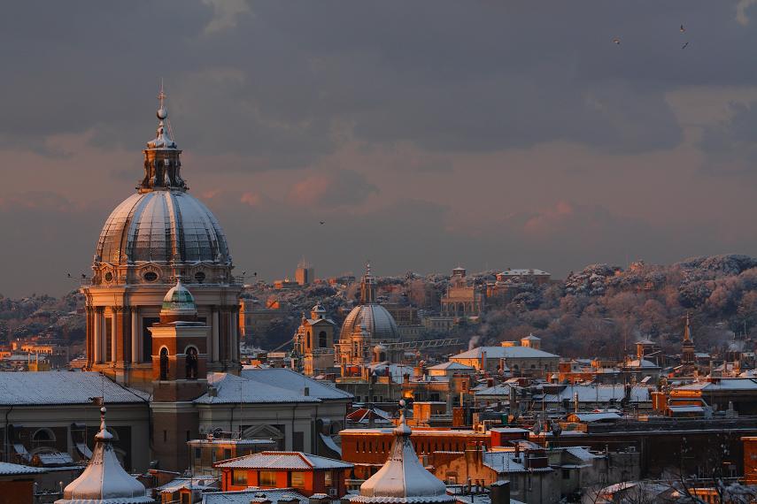 Neve a Roma