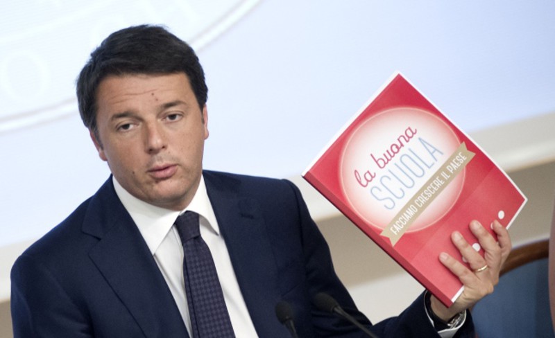 Renzi promette una buona scuola