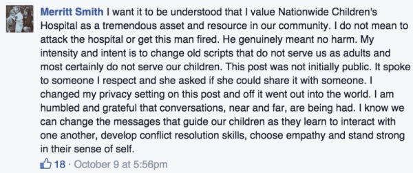 Risposta ai commenti del post