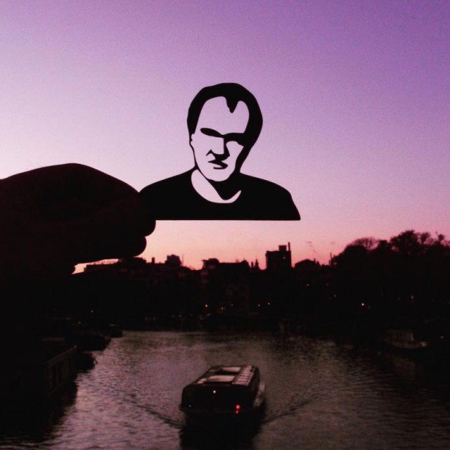 Tarantino nelle opere di Paperboyo