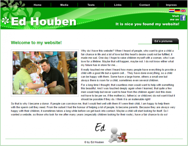 Home page Ed Houben